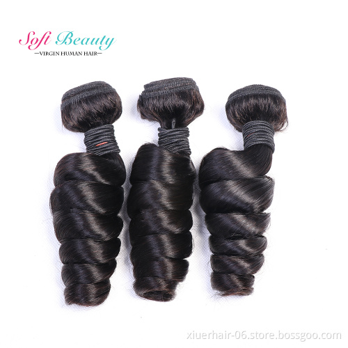 Wholesale Raw Body Wave Double Drawn Straight Vendors with Frontal Mink Brazilian Bundles Virgin Cuticle Aligned Hair Extension